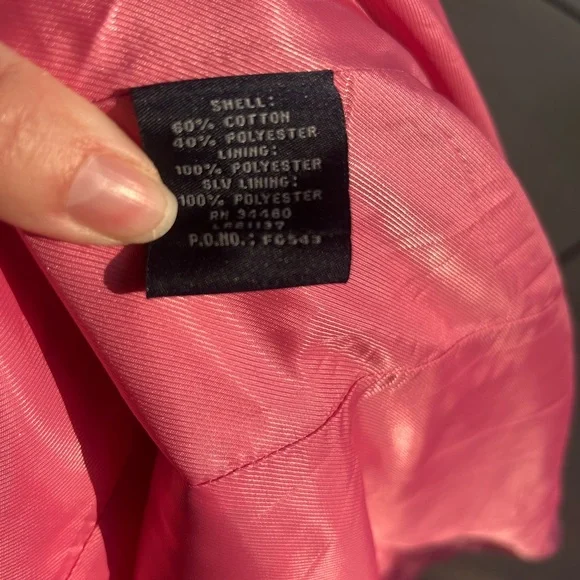 New London Fog floral rose Ladies XL ultimate trench coat double breasted - Picture 11 of 11